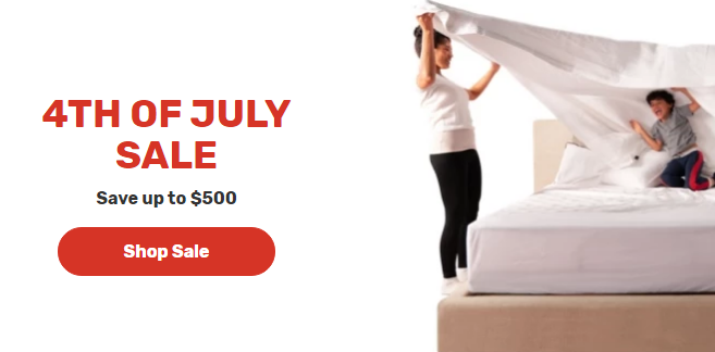 penney's 4th of july mattress sale