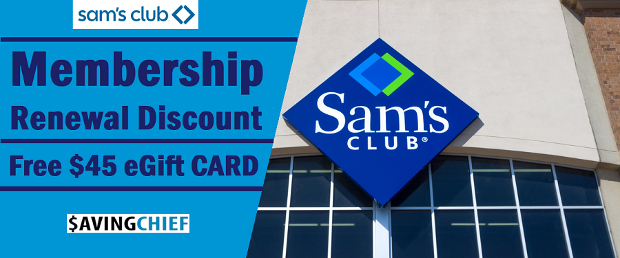 Sam s Club Membership Renewal Discount 2024 SavingChief